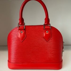Louis Vuitton Alma BB Epi Coquelicot Poppy